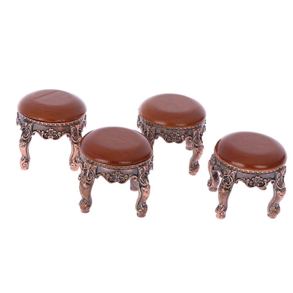 Đồ Chơi Mô Hình Ghế Đẩu Cà Phê Mini Trang Trí Tiểu Cảnh DIY