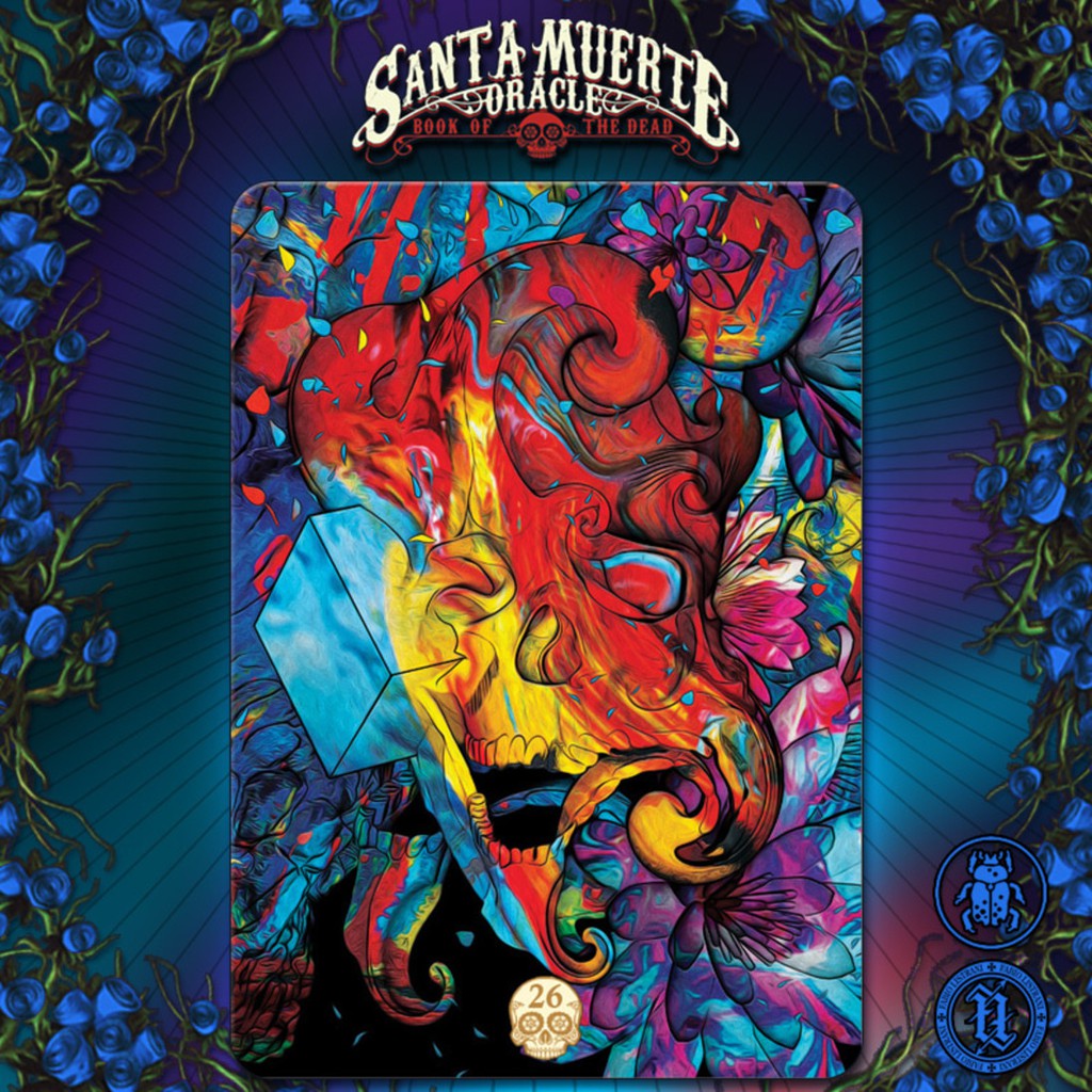 Bộ Bài Santa Muerte Oracle (Mystic House Tarot Shop) - Bài Gốc Authentic Chính Hãng 100%