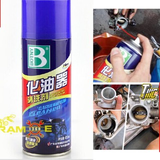 DUNG DỊCH XÚC BÌNH XĂNG CON BOTNY 450ML, XỊT RỬA HỌNG GA, VỆ SINH KIM PHUN SIÊU SẠCH TIỆN LỢI