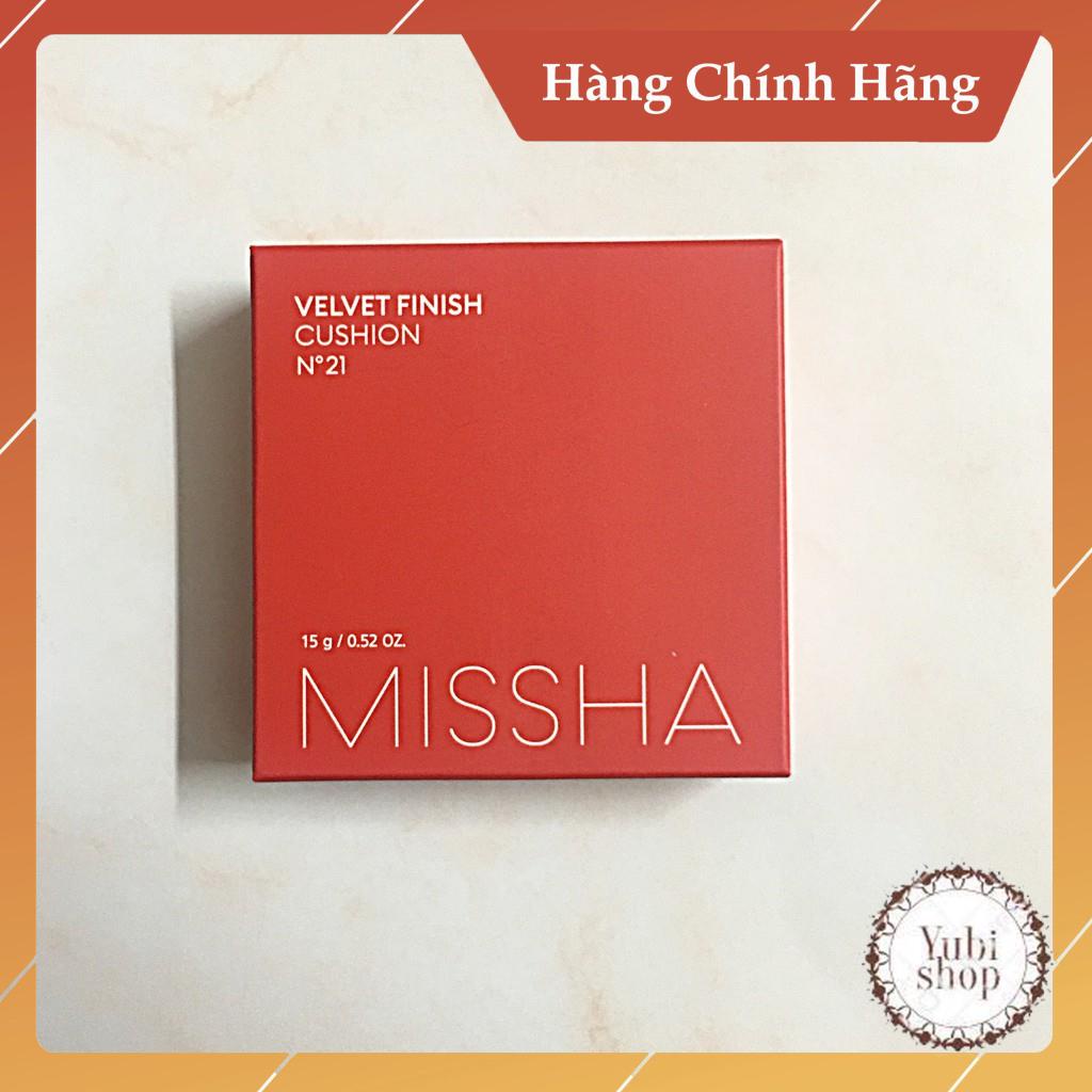 Phấn Nước Hàn Quốc Mỏng Mịn, Che Phủ Tốt, Lâu Trôi Missha Velvet Finish Cushion Spf50+ Pa+++ Chính Hãng - KM - CS | BigBuy360 - bigbuy360.vn