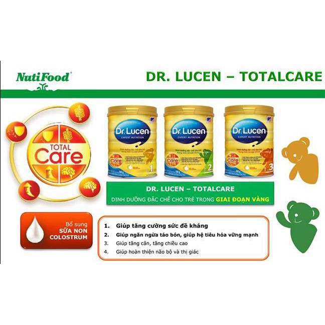 Sữa bột Dr.Lucen step 2 900g