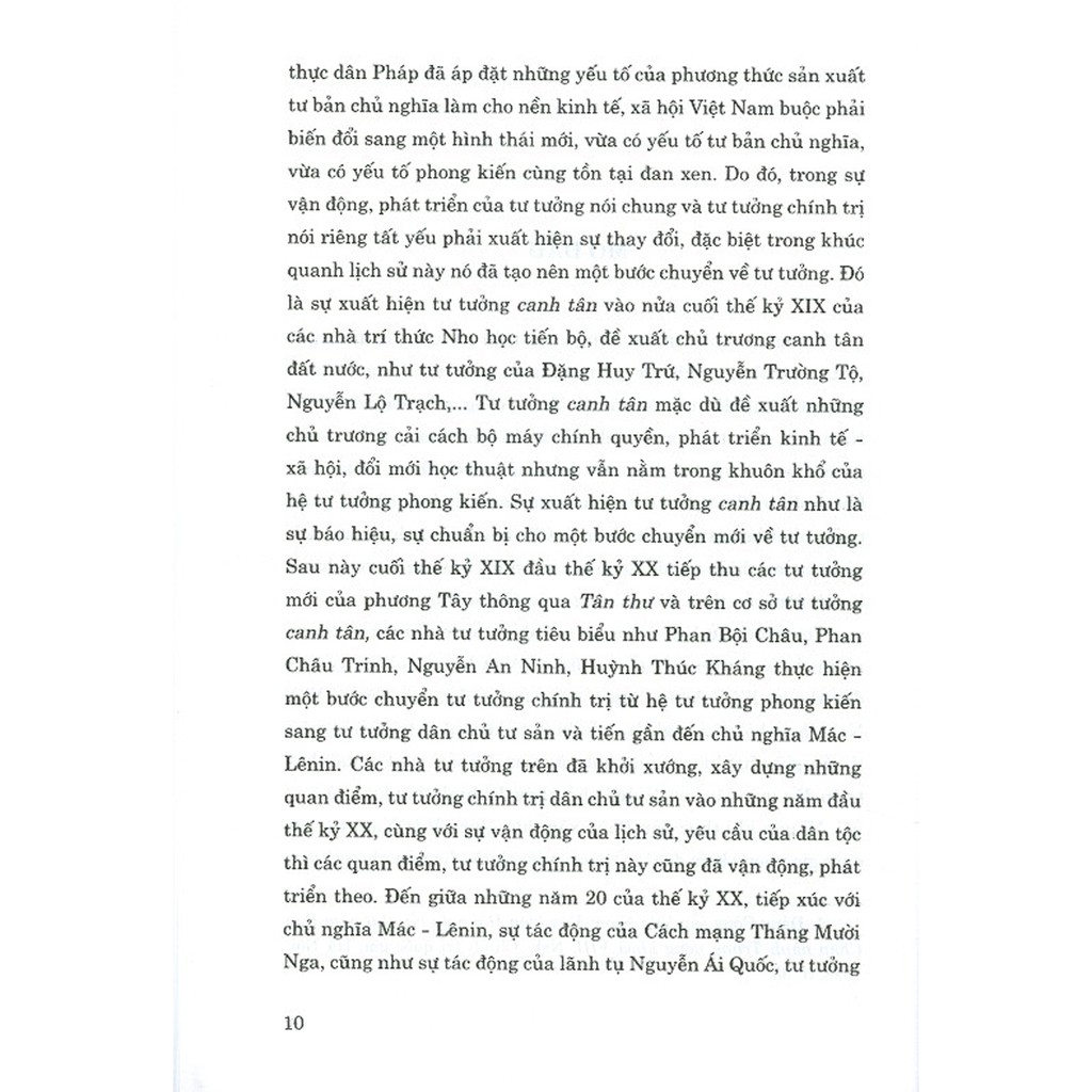 Sách - Bước Chuyển Tư Tưởng Chính Trị Việt Nam Cuối Thế Kỷ XIX Đầu Thế Kỷ XX - Giá Trị Và Bài Học Lịch Sử | BigBuy360 - bigbuy360.vn