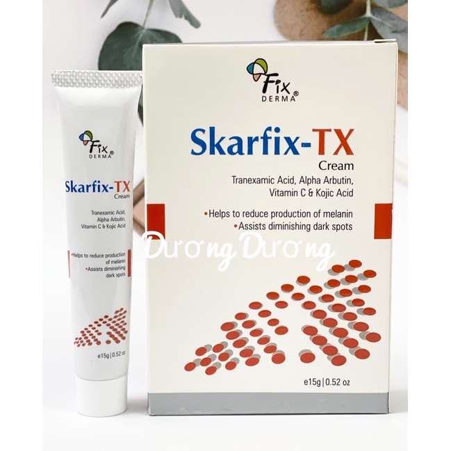 Kem dưỡng giảm thâm, mờ nám Fixderma Skarfix-TX Cream 15g [Chính Hãng]