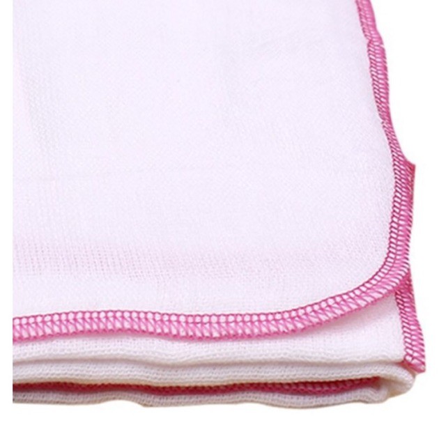 Khăn tắm KiBa trắng xuất Nhật 6 lớp siêu thấm dành cho bé làm từ sợi cotton siêu mềm, nhẹ,