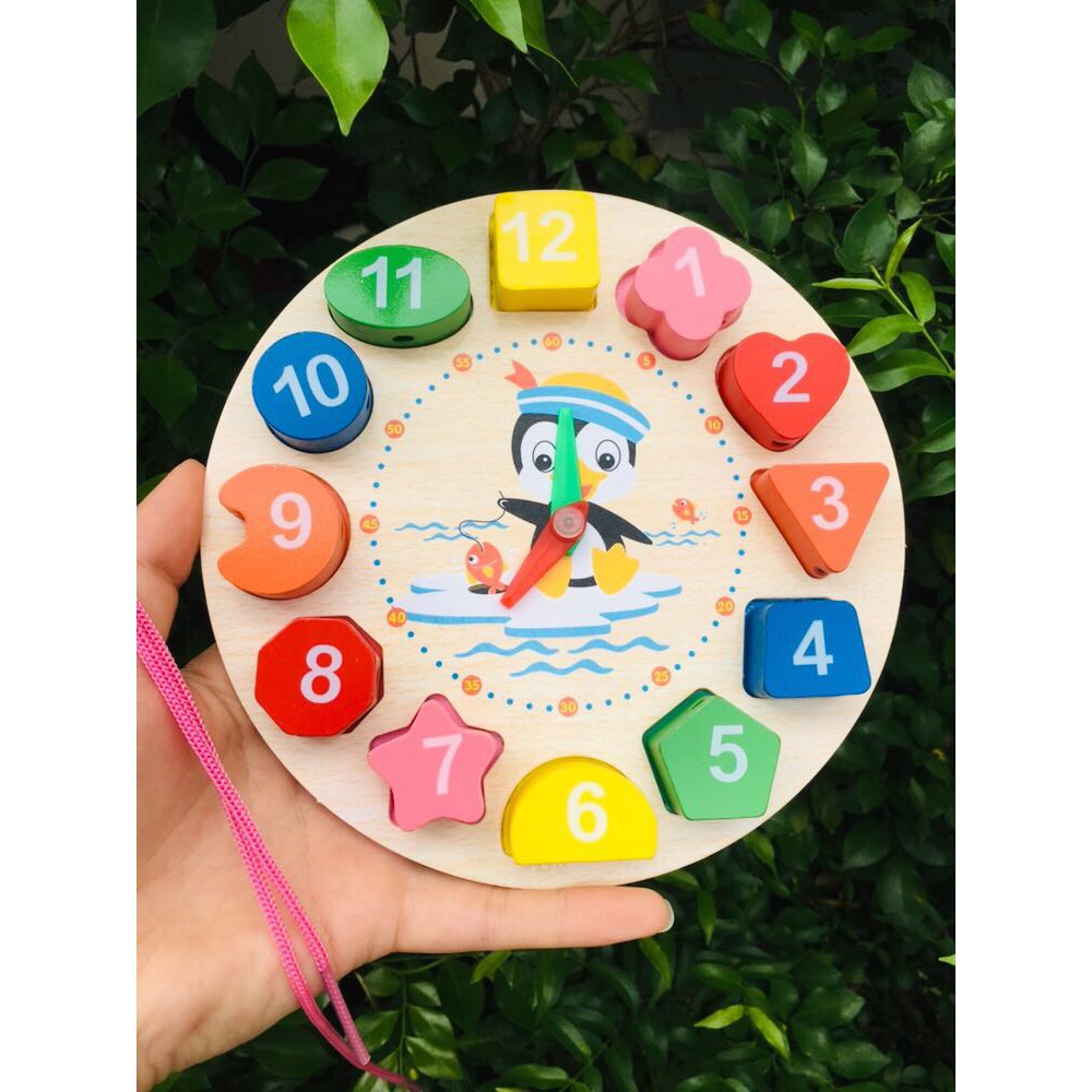 Đồ chơi gỗ thông minh phát triển tư duy cho bé - Đồ Chơi Gỗ Giáo Dục cỡ lớn