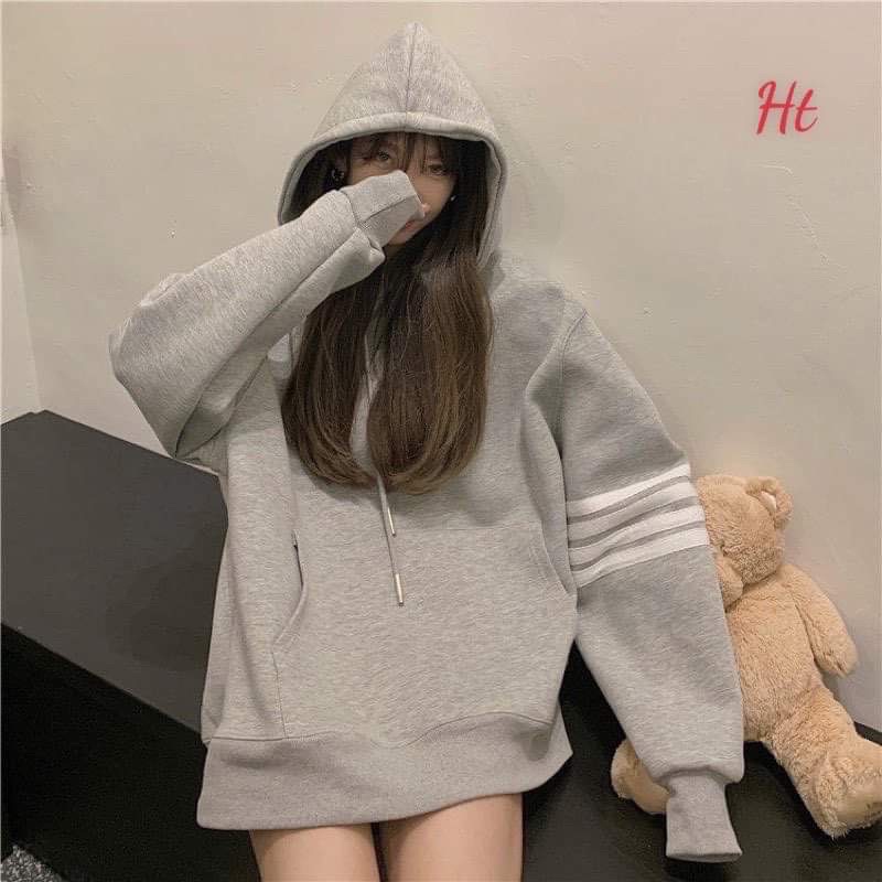 Áo hoodie bốn sọc cánh tay HT12