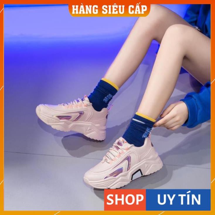 [ Hàng Loại 1 ] - Giày thể thao nữ Phản quang, Clunky Sneaker, 💥Phong cách Hàn Quốc 2020 mẫu mới😍 3 màu có sẵn (D203) | BigBuy360 - bigbuy360.vn