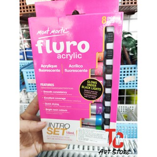 Màu Acrylic Mont Marte Fluro 18ml