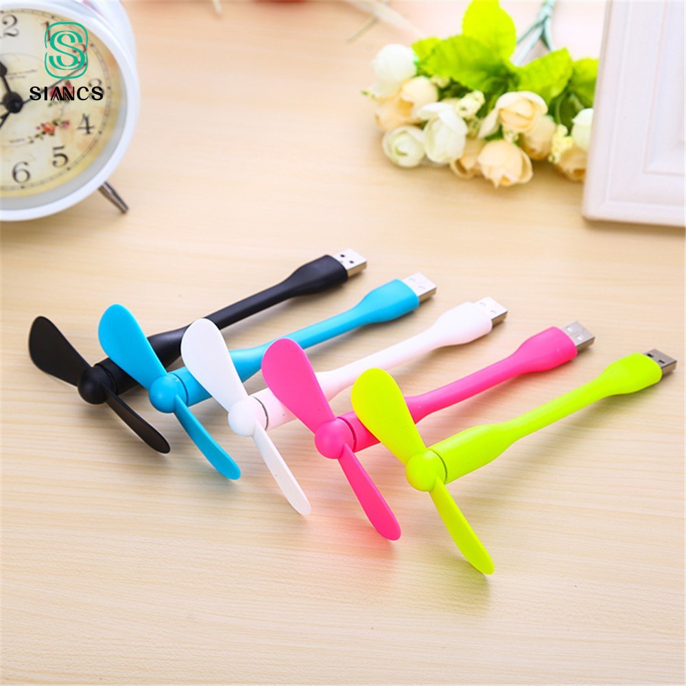 Quạt USB Mini Có Thể Uốn Cong/Tháo Rời Tiện Dụng Cho laptop