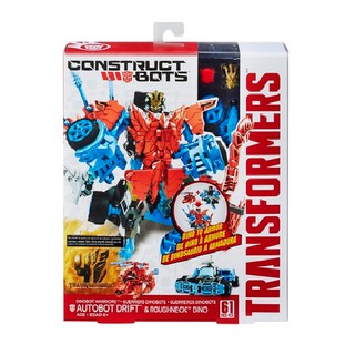Robot Transformers Construct: Autobot Drift, Roughneck Dino