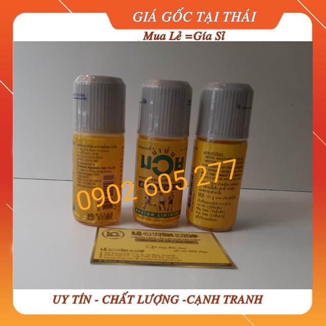 [ảnh thật] Dầu xoa bóp muay boxing Thái lan 120ml