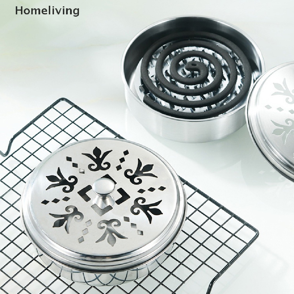 Khay Đựng Nhang Muỗi Bằng Thép Không Gỉ Tiện Dụng