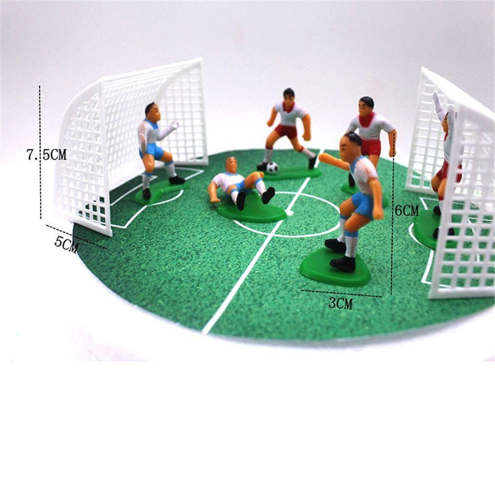 JANE Bộ 9 Topper Trang Trí Bánh Kem Hình Cầu Thủ Bóng Đá Số 9