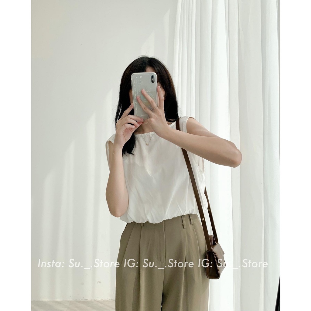 Áo đũi sát vai khoét lưng sâu A2368 SUSTORE