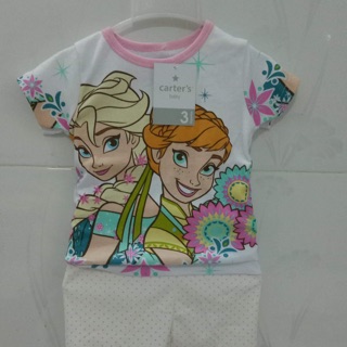 Bộ ngắn body carter xuất dư bé gái(Hương