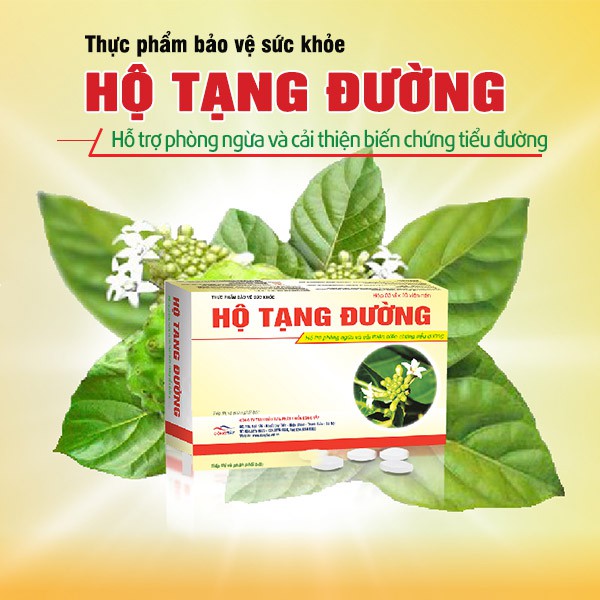 Hộ Tạng Đường – Hỗ trợ điều trị tiểu đường (Hộp 30 viên)