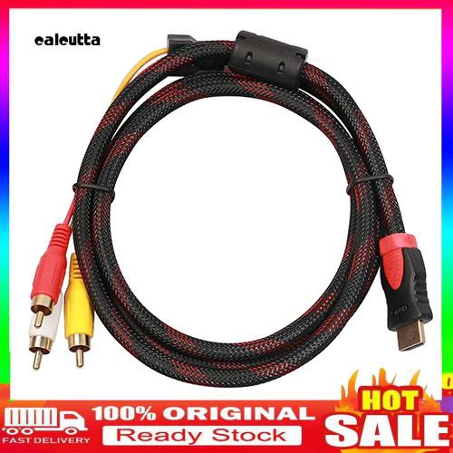 Cáp Chuyển Đổi Từ Cổng Hdmi Sang Rca 5ft Cho Ps3 Xbox One Wii Sg