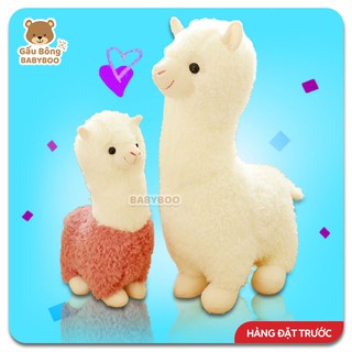 Gấu Bông Lạc Đà Alpaca Dễ Thương Mềm Mịn Cao Cấp BABYBOO – Thú Nhồi Bông Quà Tặng Yêu Thương