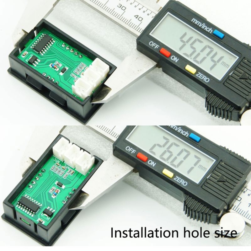 Cảm Biến Nhiệt Độ Màn Hình Kỹ Thuật Số 4-28V Chuyên Dụng Cho Xe Hơi