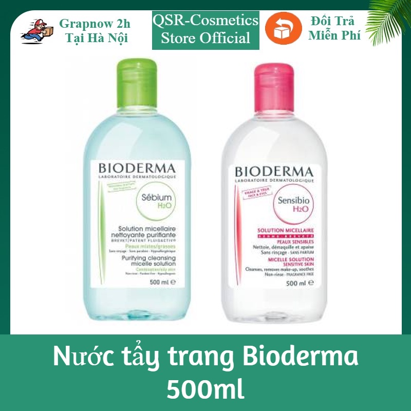 Nước tẩy trang Bioderma 500ml