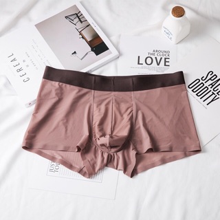 Quần Lót Nam Boxer Lụa Lạnh Cao Cấp Siêu Mỏng