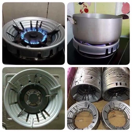 Kiềng bếp gas chắn gió giúp đảm bảo an toàn không lo tạt lửa khi nấu ăn