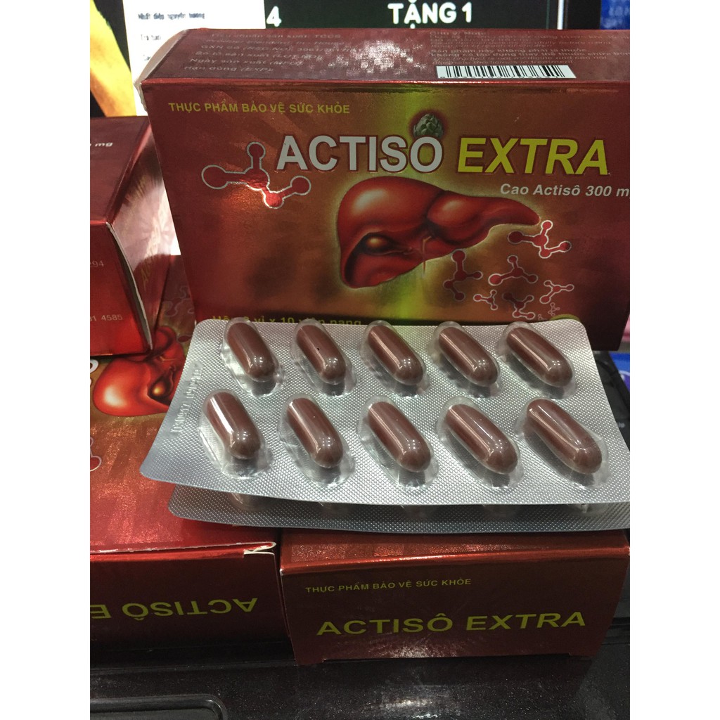 Viên uống Atiso Extra