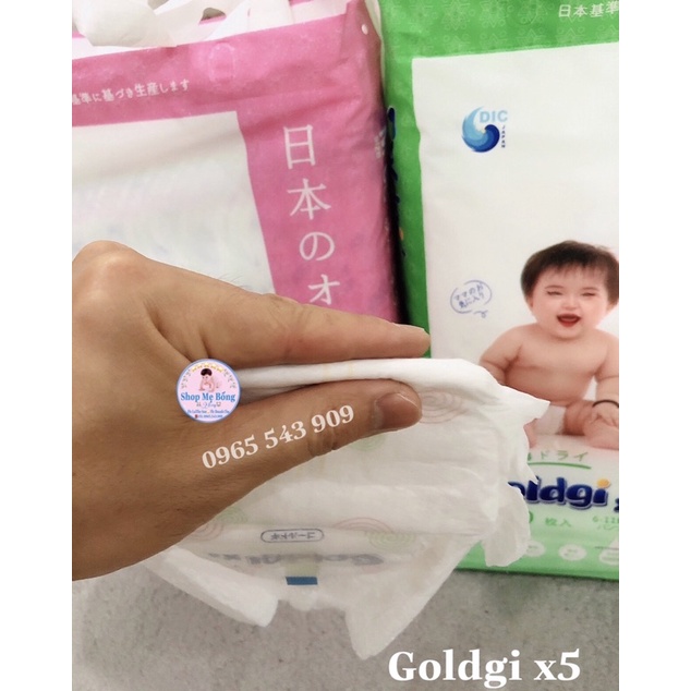 Tã/Bỉm🍒dán/quần🍒 Goldgix5 Nội Địa Nhật đủ size S84/M66/M60/L56/L48/XL46/XL44/XXL34