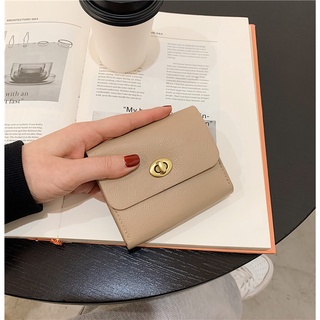 Ví Da Nữ Dáng Ngắn Phong Cách Retro