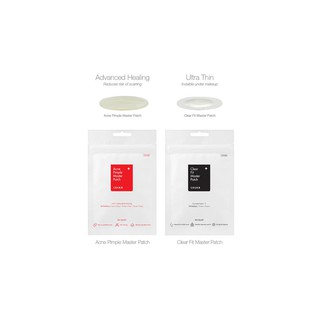 Miếng dán mụn sưng Cosrx Acne Pimple 24 miếng & Clear Fit Master Patch 18 miếng