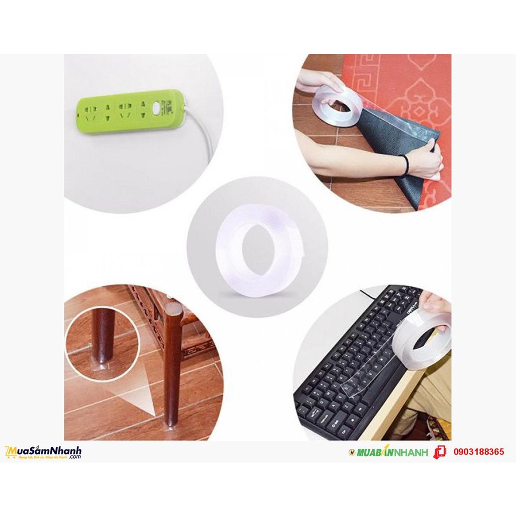 Băng keo 2 mặt Đa năng Siêu Dính chống nước