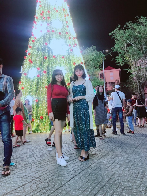 Chân váy kaki thắt dây xẻ vạt HÌNH THẬT 100% | BigBuy360 - bigbuy360.vn