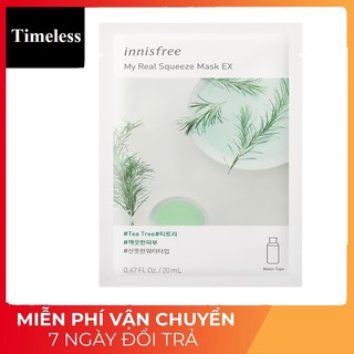 Mặt Nạ Giấy  Tràm Trà-Mask Sheet My Real Squeeze Mask 20ml