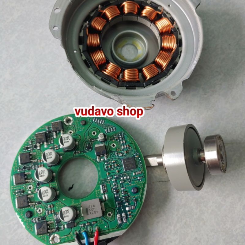 Đầu quạt không chổi than 12v BLDC