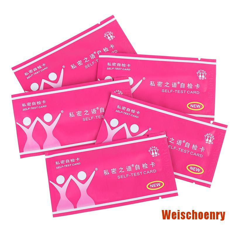 Set 5 Tấm Card Âm Đạo Tự Vệ Sinh Dành Cho Nữ