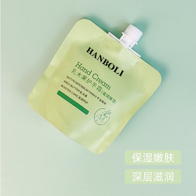 [Hàng mới về] Kem dưỡng da bàn tay HANBOLI mềm mịn nhiều mùi hương thơm tùy chọn dành cho bạn nữ