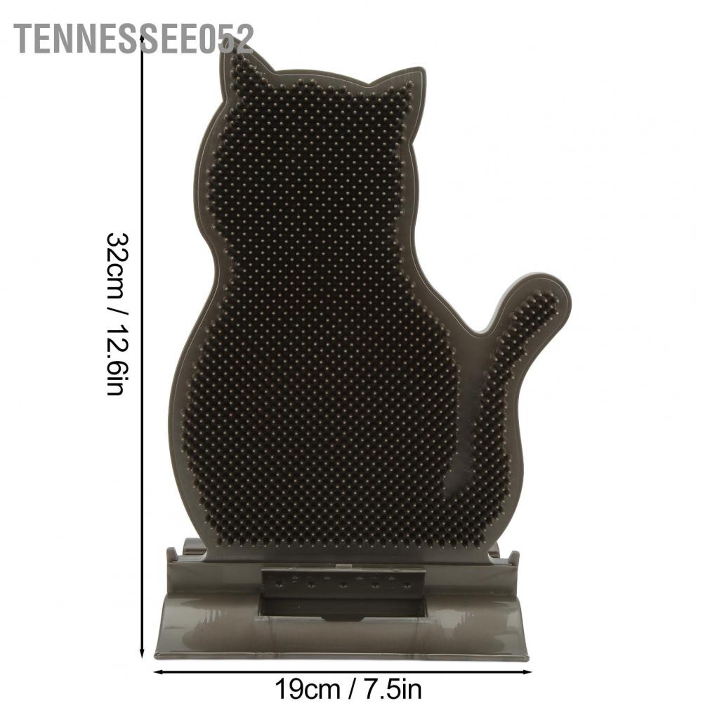 Hàng HOT Đồ chơi gãi lông cho mèo Lược chải lông gãi ngứa cố định khe cửa tự massage rụng cọ má cho mèo tặng gói catnip【Tennessee052】