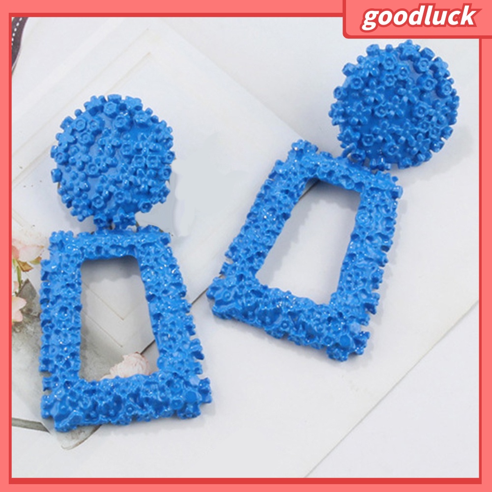 Bông tai thiết kế kiểu dáng hình học thời trang cho nữ