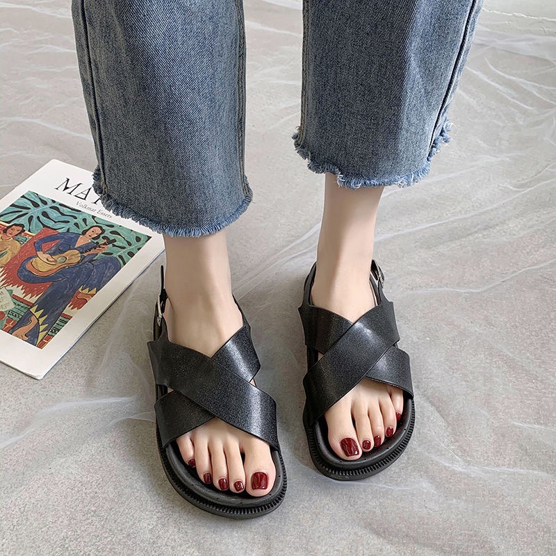 Sandal nữ, dép 2 quai ngang có quai hậu đi học, đi chơi thời trang sang chảnh đế cao su mềm dẻo A152 CUTE ACCESSORIES TO