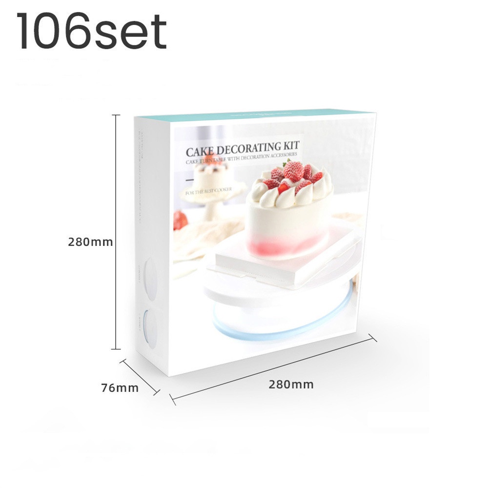 Bộ 106 dụng cụ trang trí bánh kem chuyên dụng