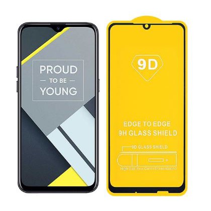 Kính cường lực 9D Dành Cho Realme C2 Full màn hình Full Keo Tặng keo chống hở
