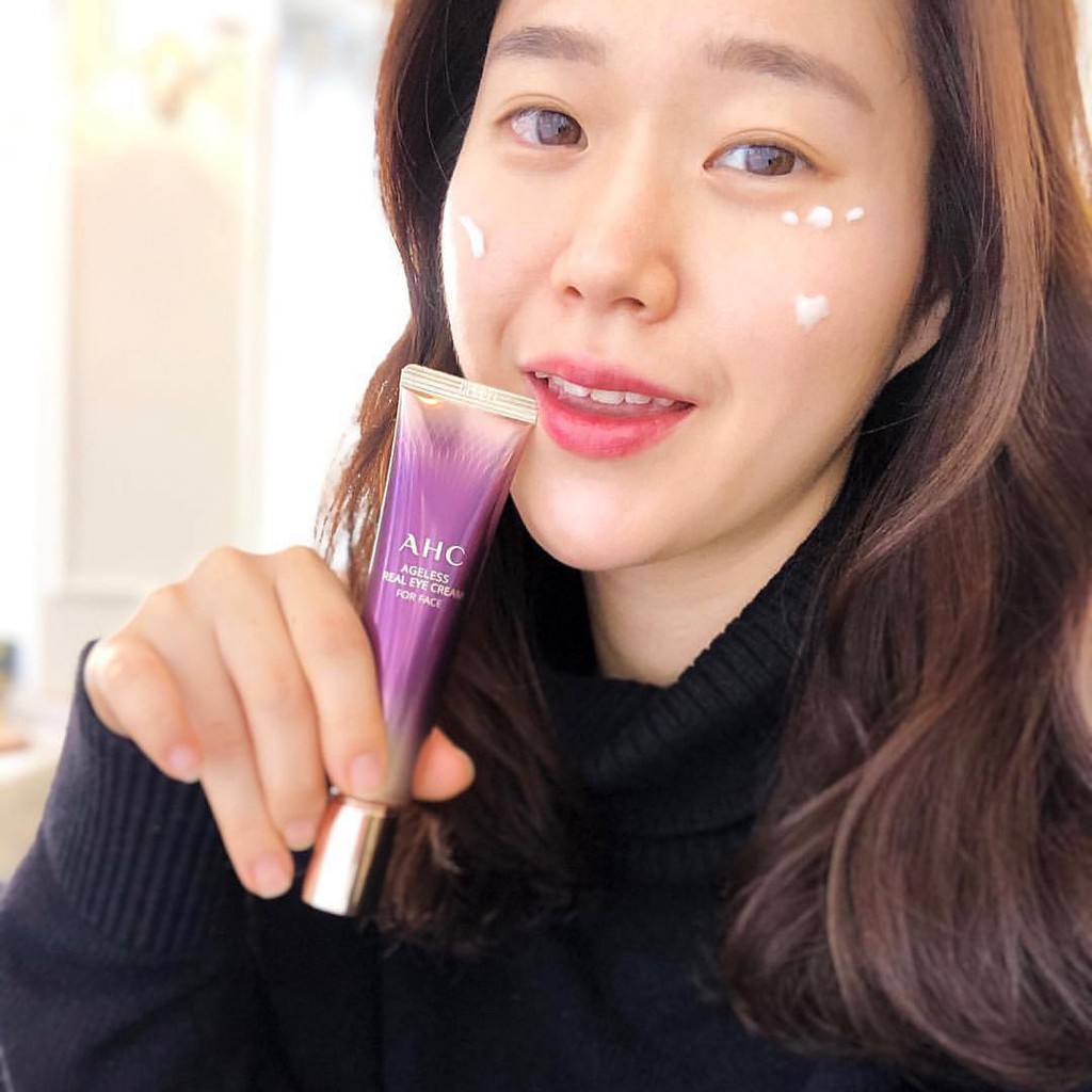 Kem Dưỡng Mắt AHC Ageless Real Eye Cream For Face NPP Shoptido | BigBuy360 - bigbuy360.vn