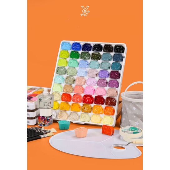 |SẴN| MÀU GOUACHE THẠCH - JELLY GOUACHE - MARIES