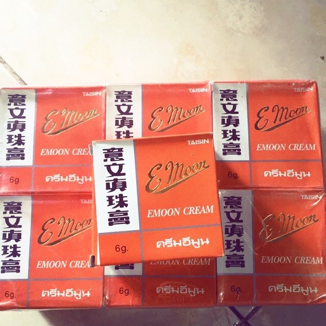 Kem làm trắng da EMOON - Kem dưỡng da Ngooc Trai Thái Lan mẫu mới 6 g(CHÍNH HÃNG )
