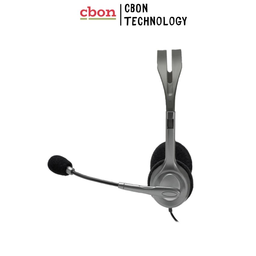 Tai nghe Logitech Stereo Headset H110 -CBon Technology- CB104 Chính Hãng Giá Tốt, Bảo Hành 24 Tháng