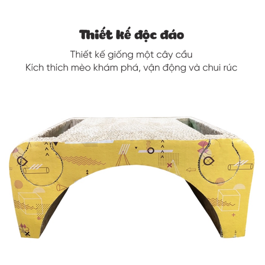 Bàn Cào Móng Ổ Giường Nằm - Giường Mèo Sofa Mèo
