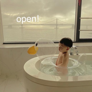 Sẵn PHAO VỊT TRONG SUỐT HÀN QUỐC