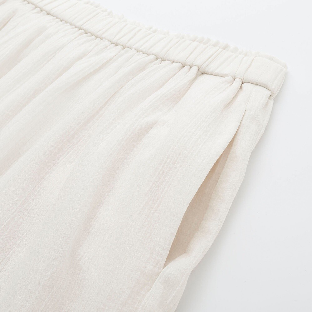 (UNIQLO Nhật chính hãng) Nữ - Chân váy cạp chun dáng xoè dài xếp tầng | BigBuy360 - bigbuy360.vn