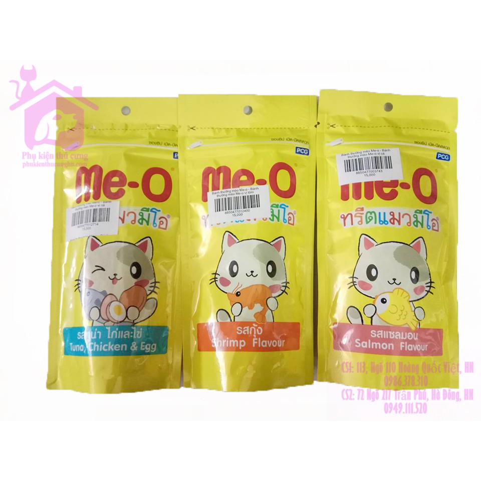 Bánh thưởng cho mèo Me-o 50g - Phụ kiện thú cưng Hà Nội