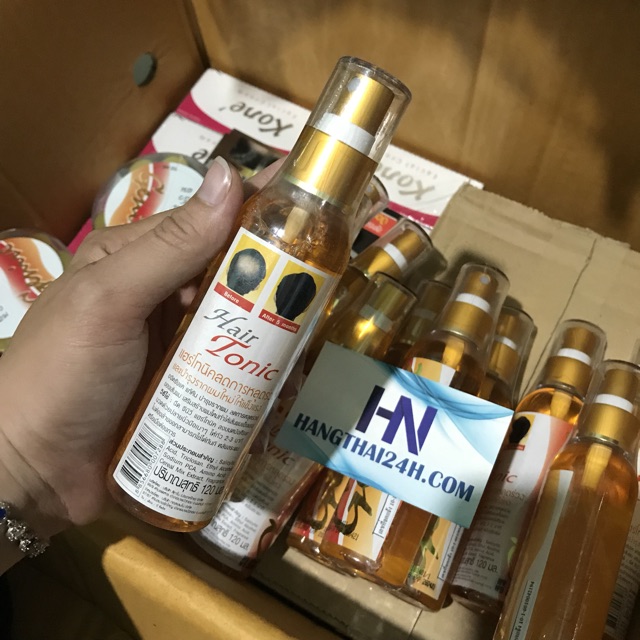 SERUM XỊT KÍCH THÍCH MỌC TÓC HAIR TONIC - GENIVE 120ml THÁI LAN | BigBuy360 - bigbuy360.vn